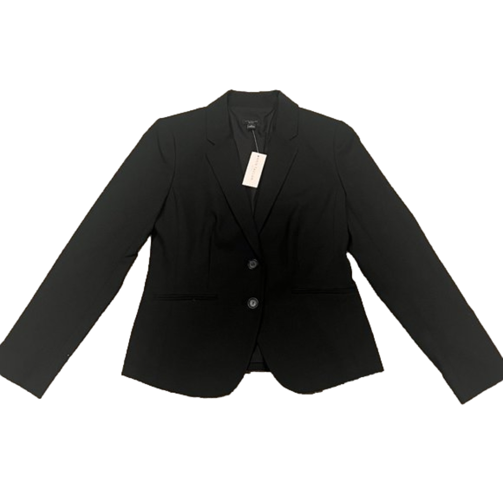 NWT Ann Taylor Factory Black Blazer - Size 2 Petite